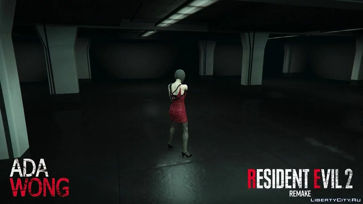 Ада Вонг из игры Resident Evil 2 Remake / GTA 5