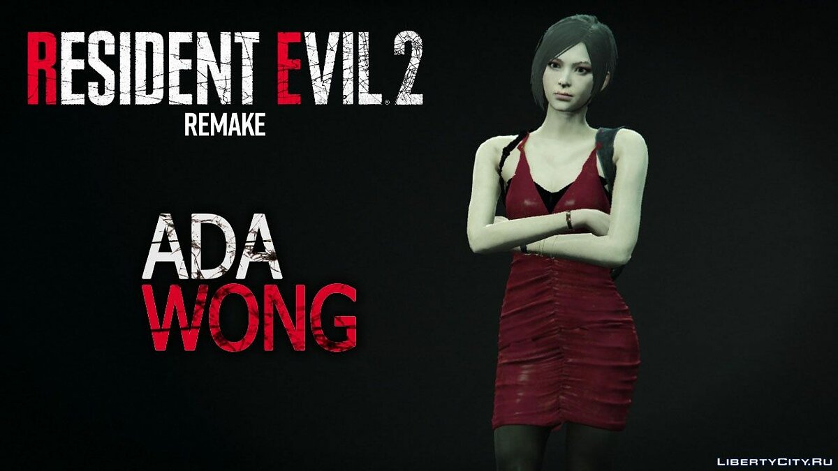 Download Ada Wong - RESIDENT EVIL 4 REMAKE [Add-On Ped
