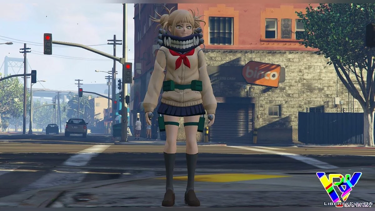 Himiko Toga from the anime