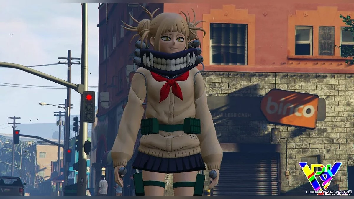 Himiko Toga from the anime