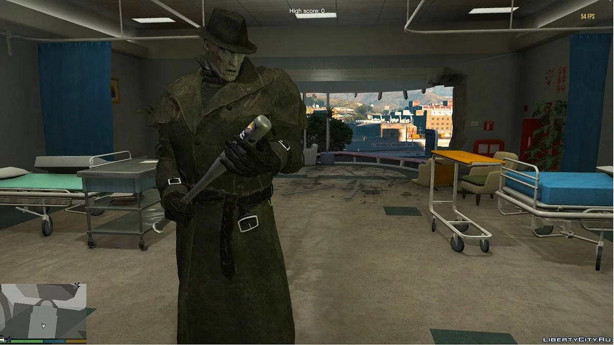 Señor X de Resident Evil 2 Remake / GTA 5