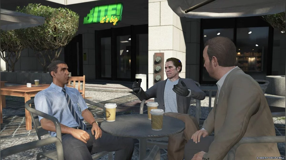 William Dafoe dengan Animasi Wajah Penuh 1.0 / GTA 5