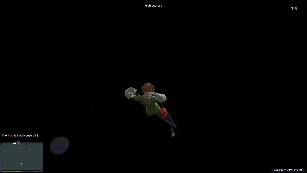 Shaggy dari permainan Jump Force / GTA 5