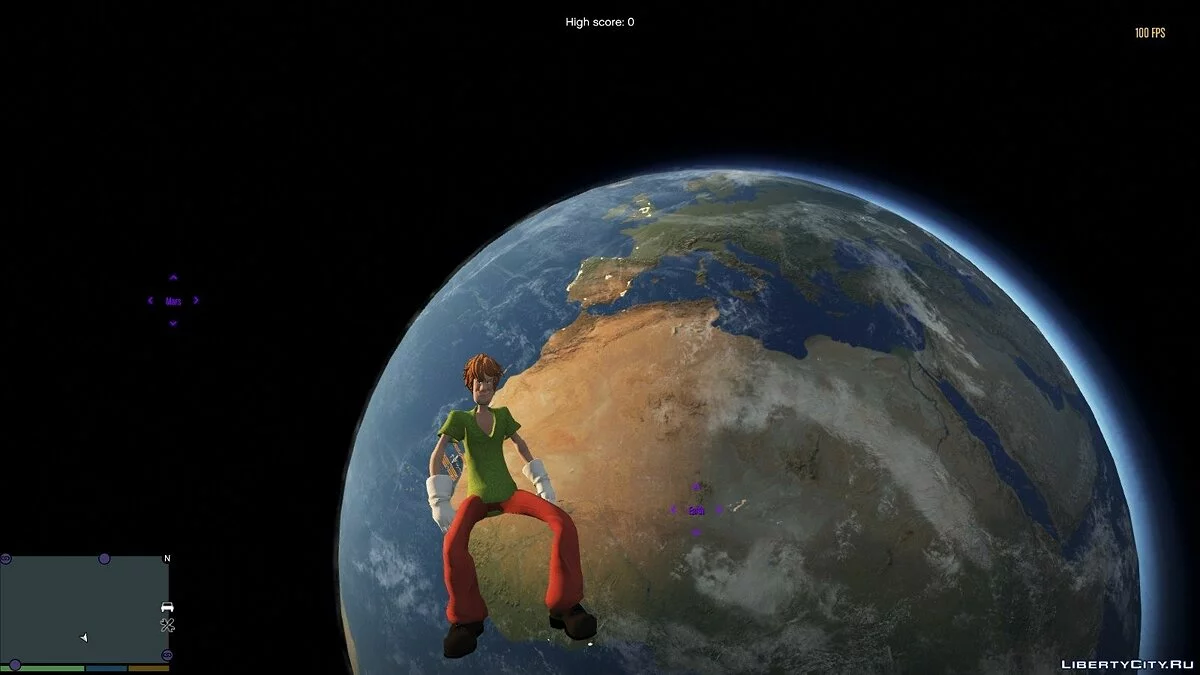 Shaggy dari permainan Jump Force / GTA 5