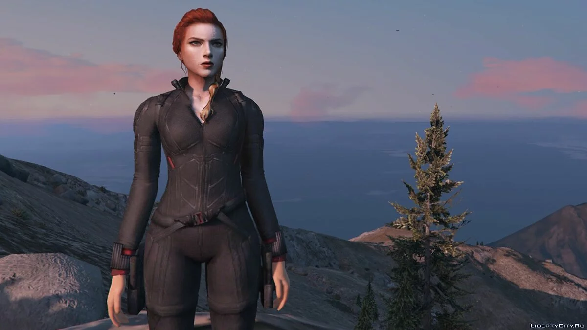Чёрная вдова из фильма "Мстители финал" v1.1 / GTA 5