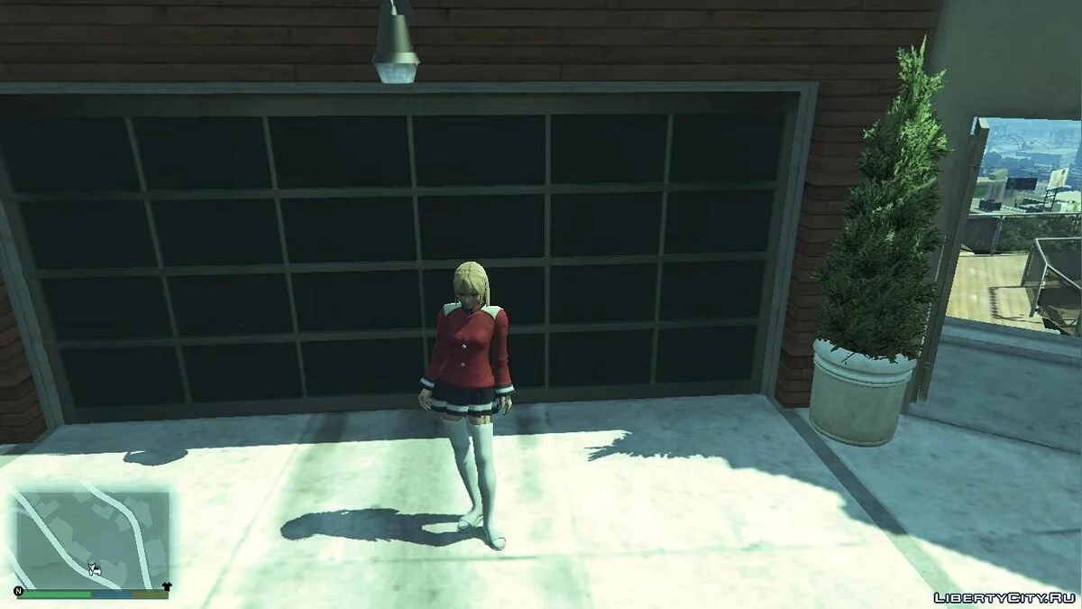 Marie Rose con el atuendo de Wendy Marvell / GTA 5