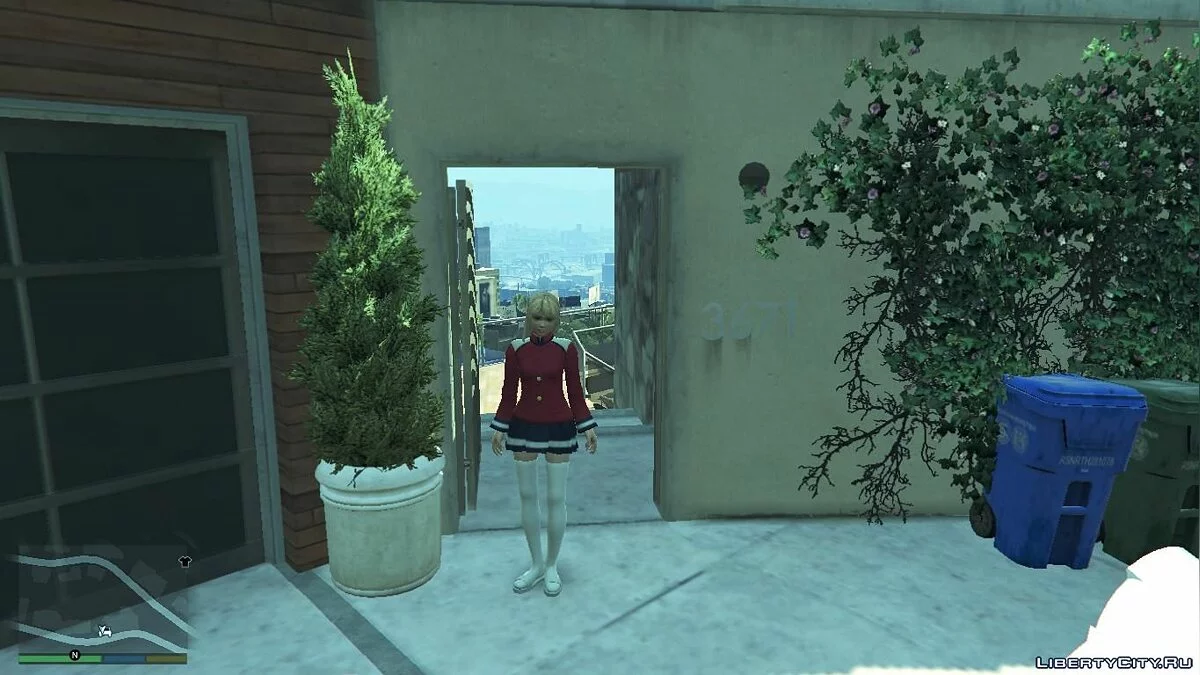 Marie Rose con el atuendo de Wendy Marvell / GTA 5