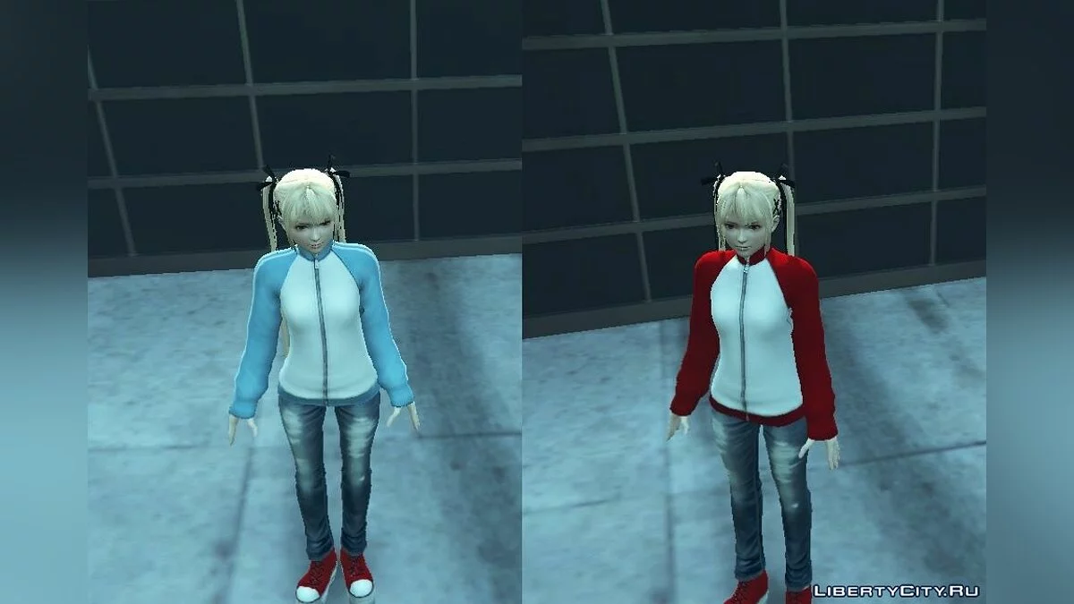 Marie Rose in School and Training Outfit / GTA 5