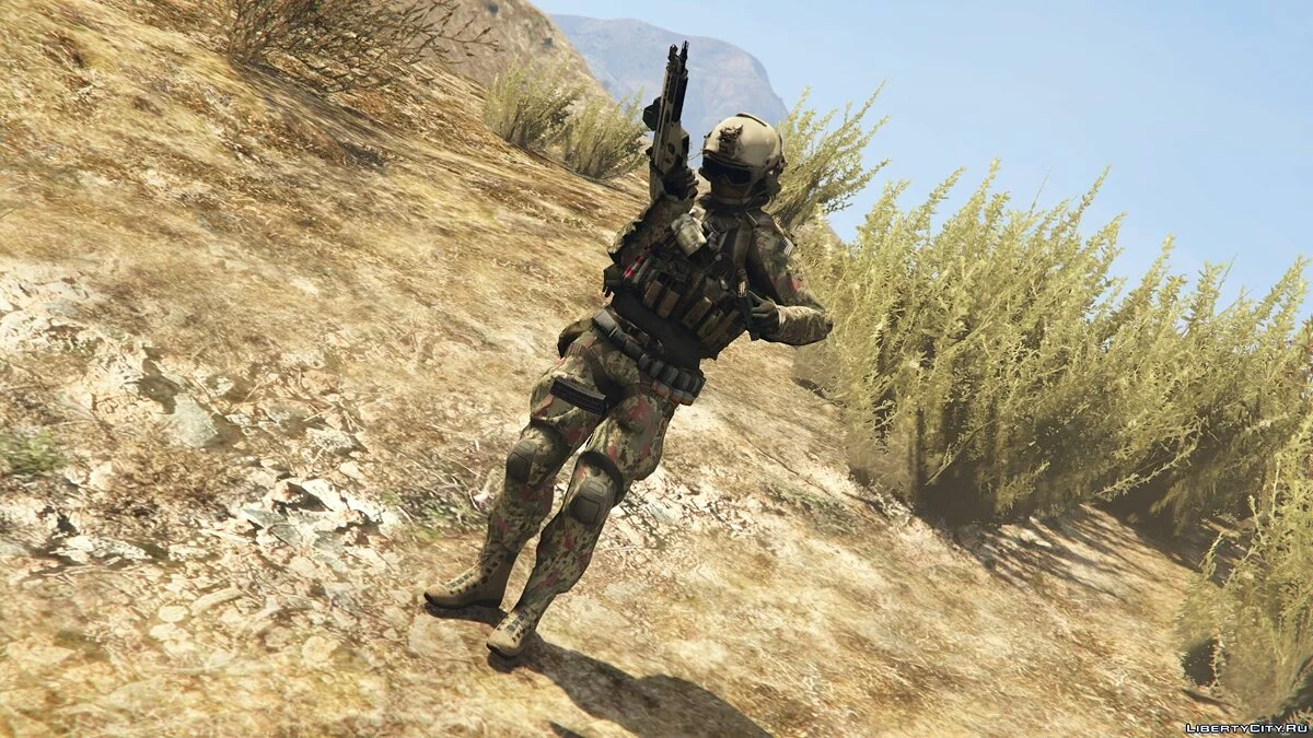 Soldier from Battlefield 4 / GTA 5