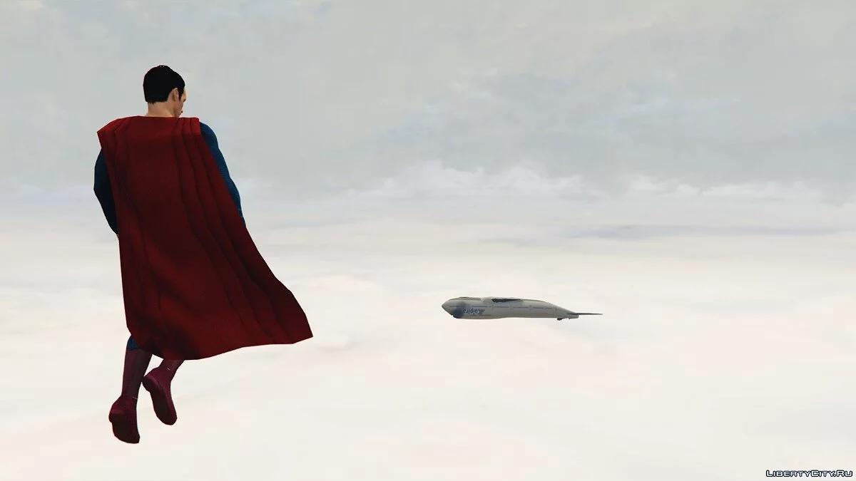 Superman con física de capa / GTA 5