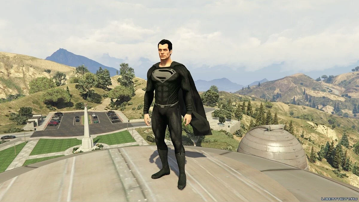 Superman con física de capa / GTA 5
