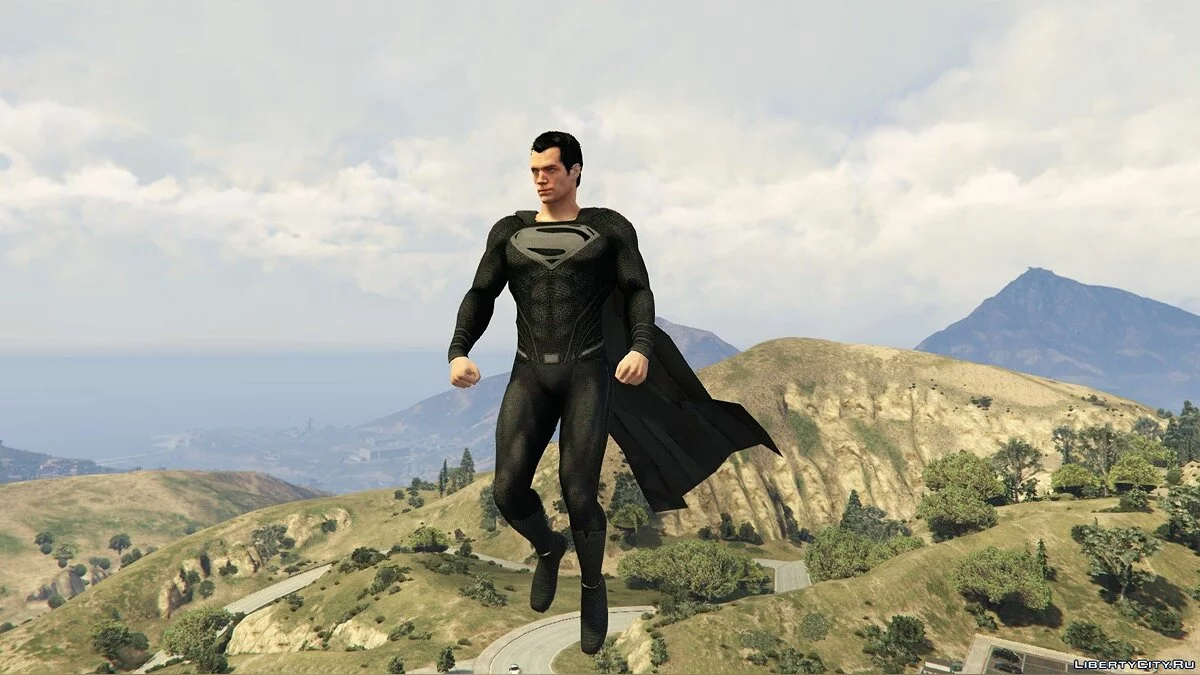 Superman con física de capa / GTA 5