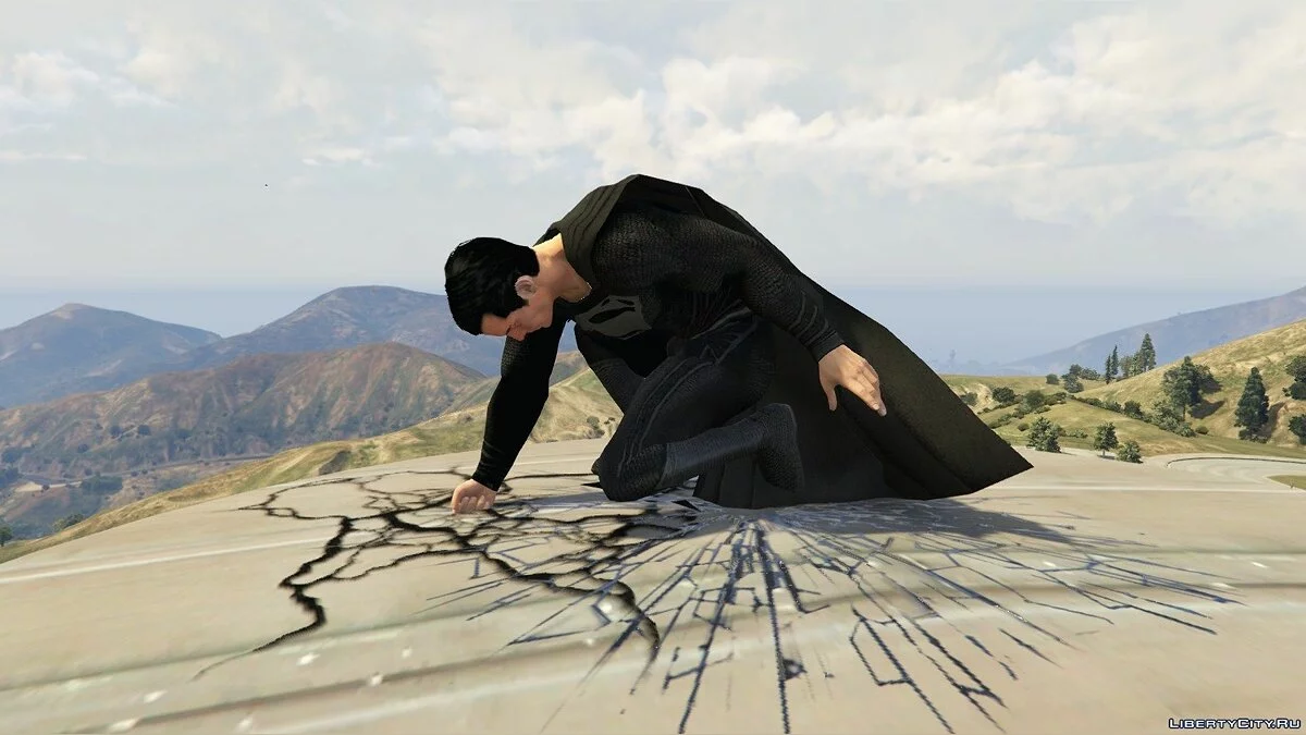 Superman con física de capa / GTA 5