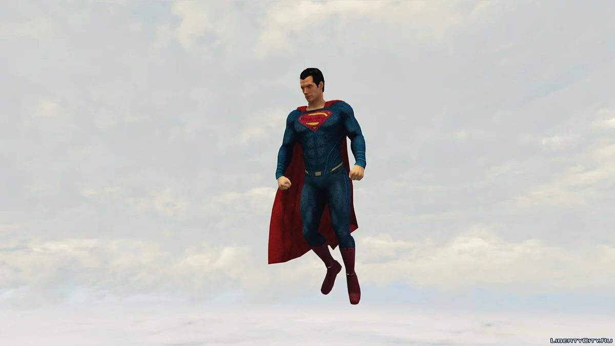 Superman con física de capa / GTA 5