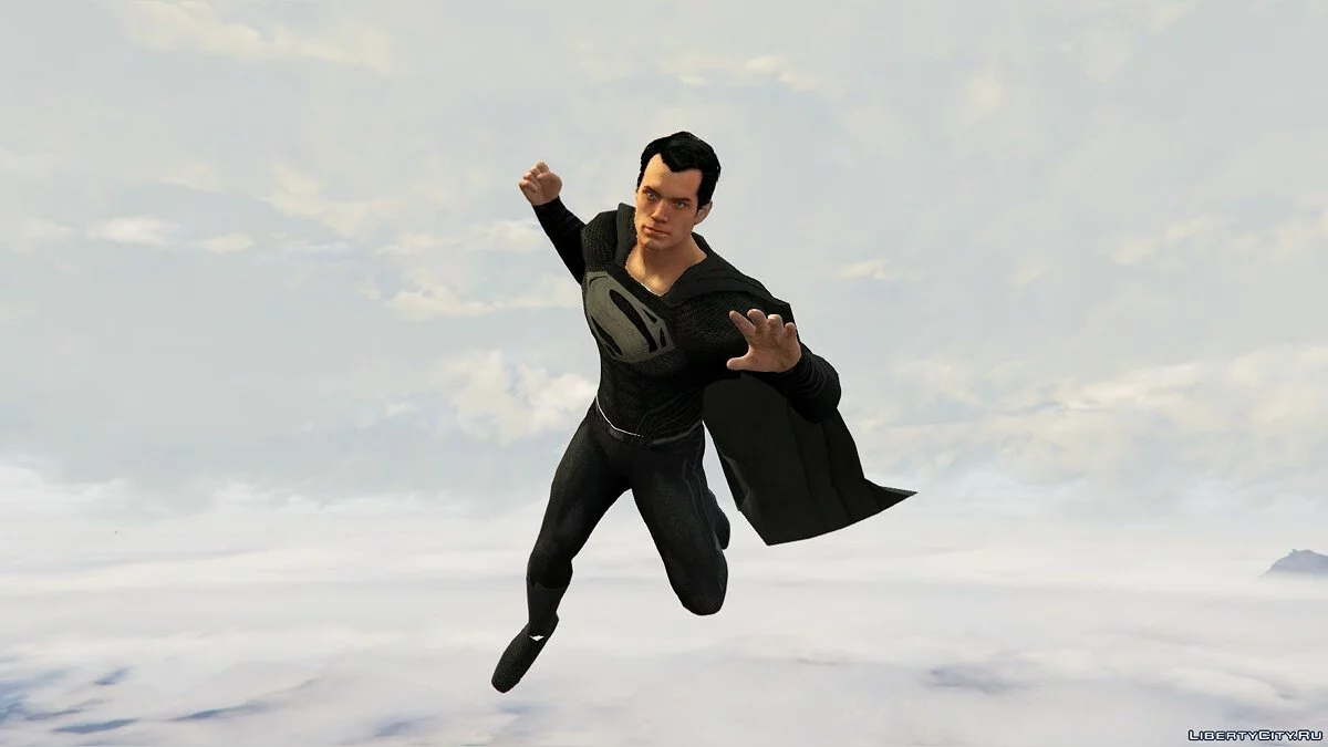 Superman con física de capa / GTA 5