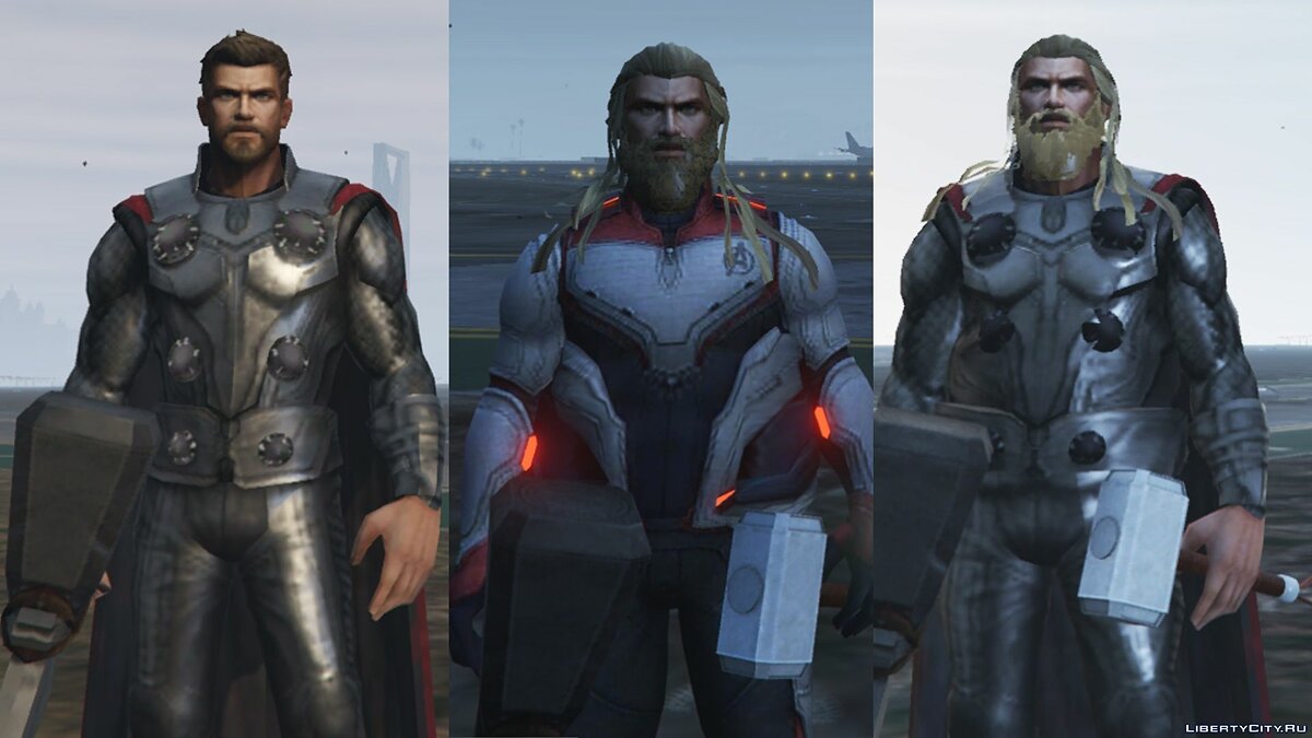 Thor gta 5 skin фото 16