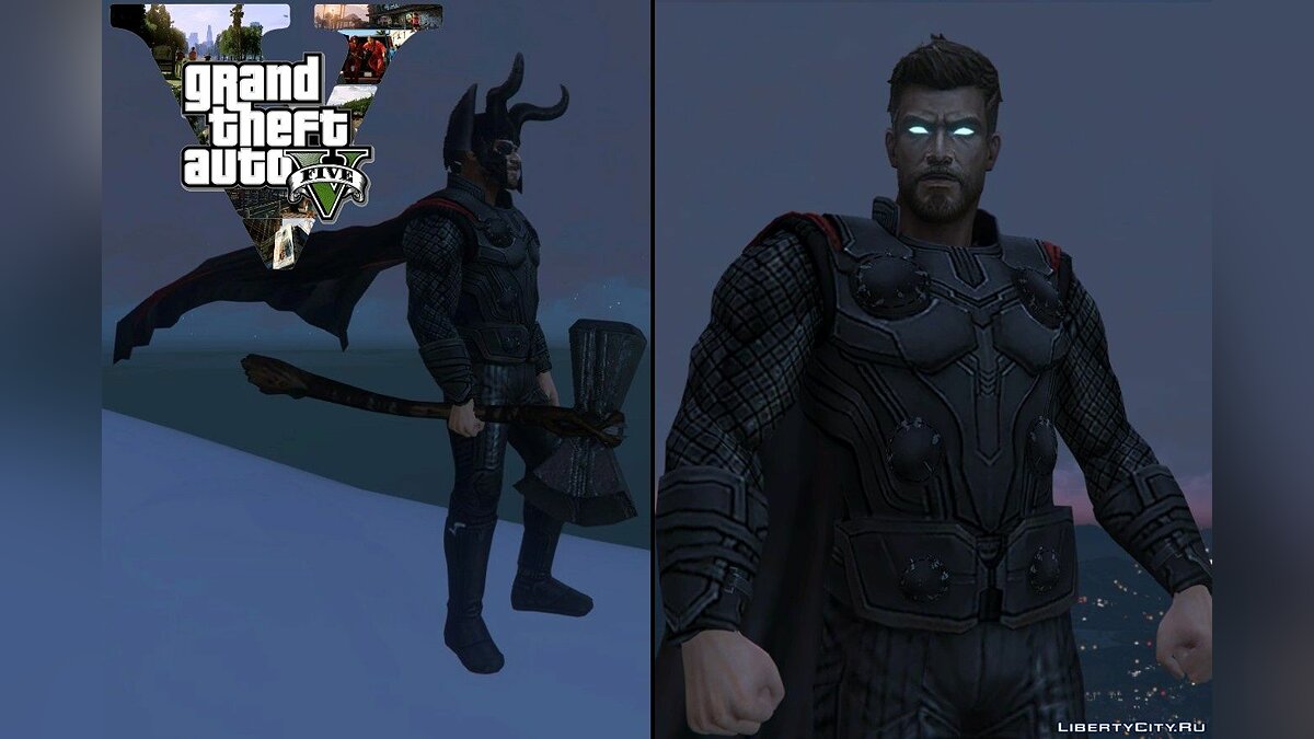 Thor gta 5 skin (119) фото