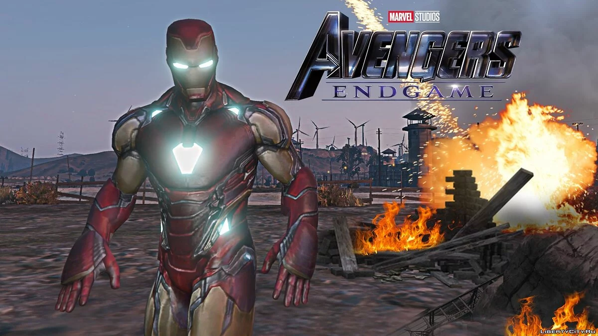 Iron Man Mark 85 dari film "Avengers: Endgame" v1.2 / GTA 5