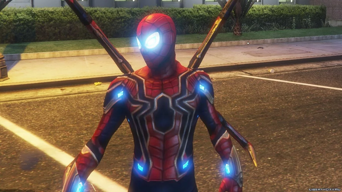 Hombre Araña de Hierro (Tom Holland) v1.4 / GTA 5