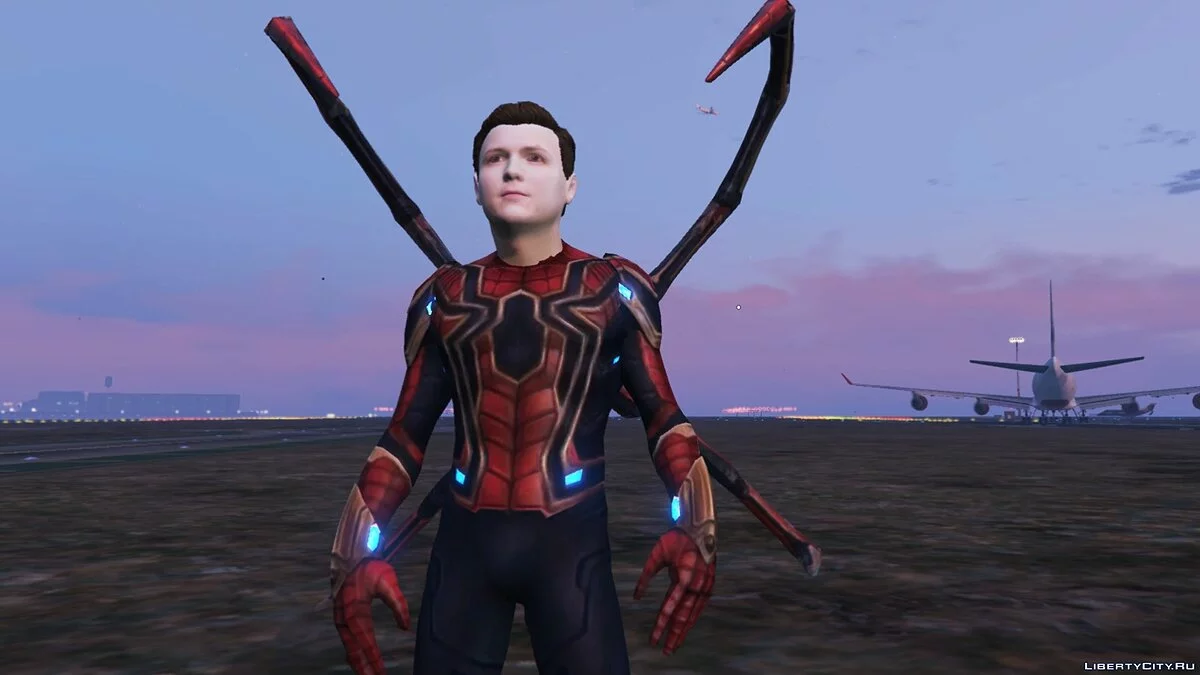 Hombre Araña de Hierro (Tom Holland) v1.4 / GTA 5