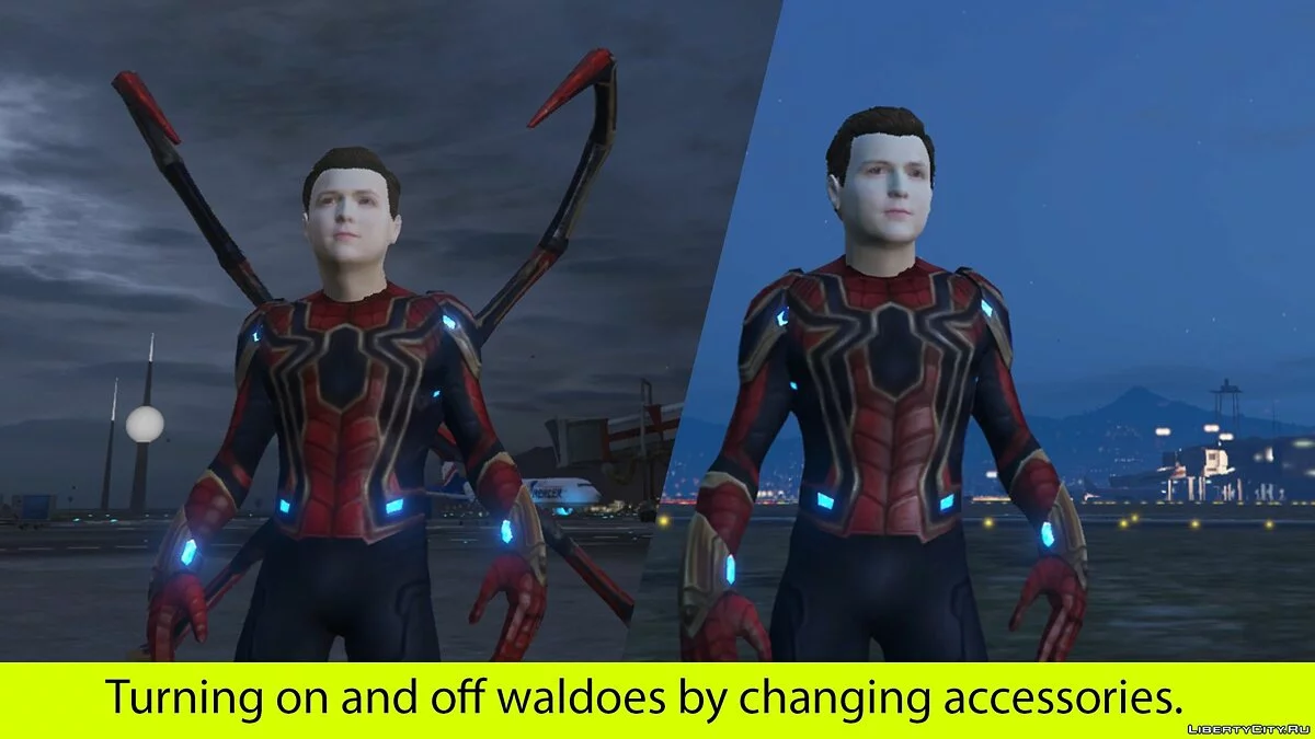 Hombre Araña de Hierro (Tom Holland) v1.4 / GTA 5
