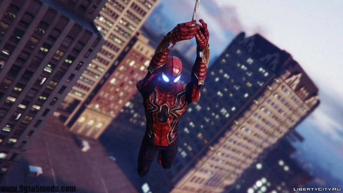 Hombre Araña de Hierro (Tom Holland) v1.4 / GTA 5