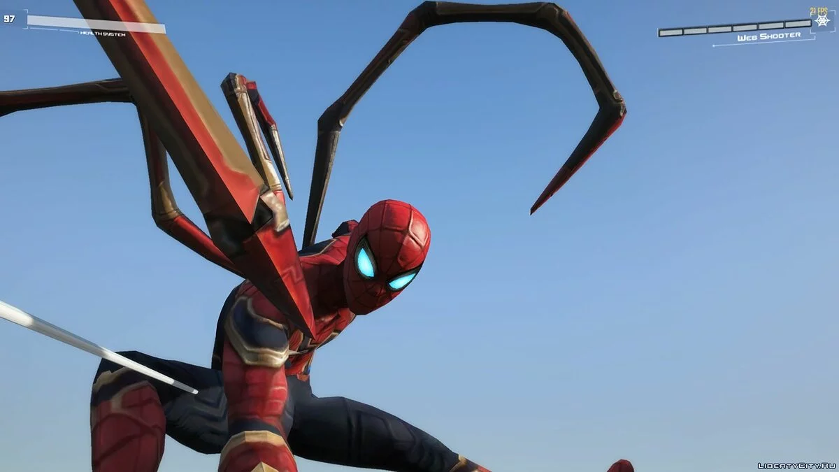 Hombre Araña de Hierro (Tom Holland) v1.4 / GTA 5