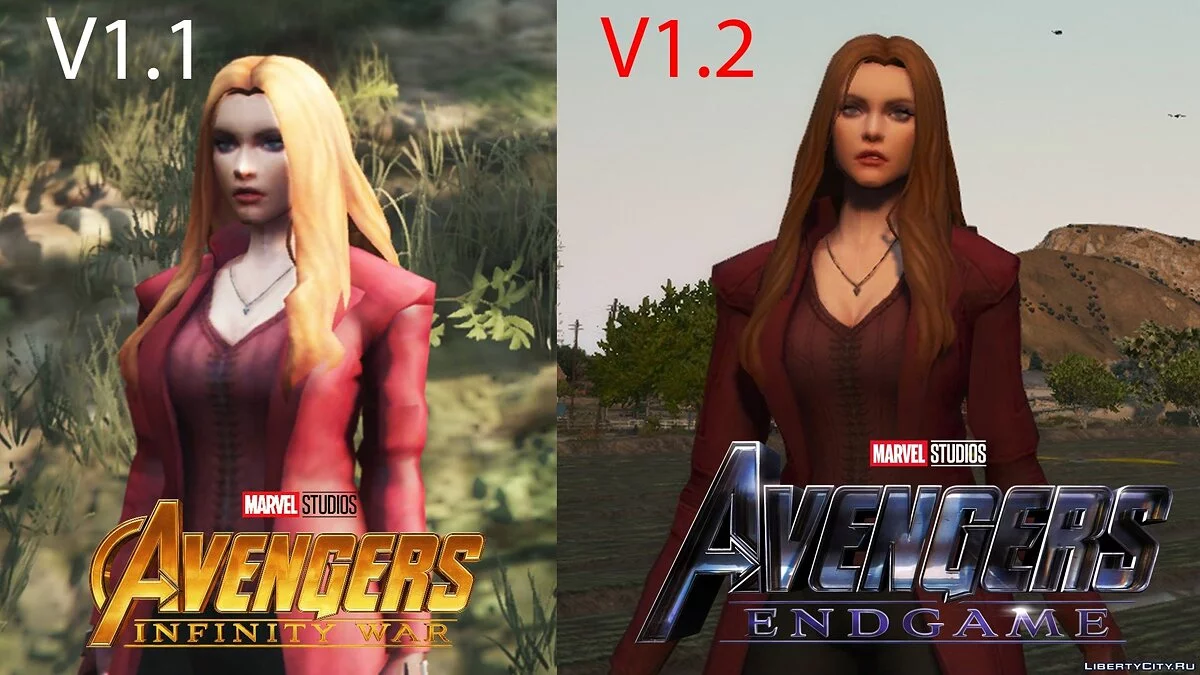 Scarlet Witch from "Avengers Endgame" / GTA 5
