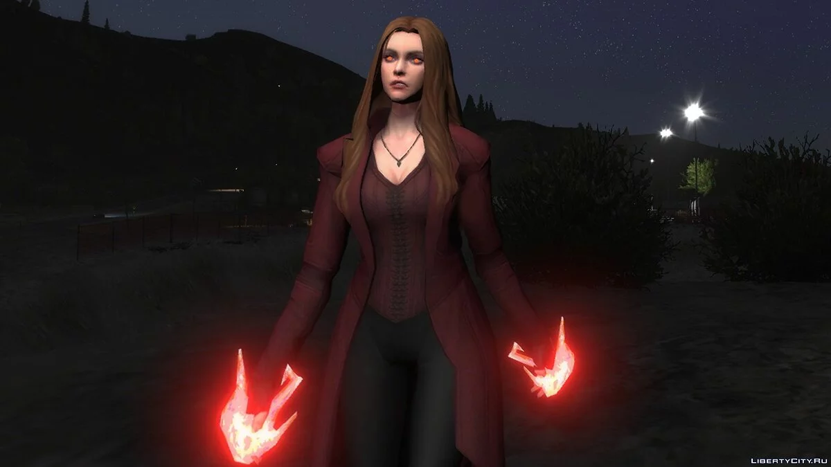 Scarlet Witch from "Avengers Endgame" / GTA 5