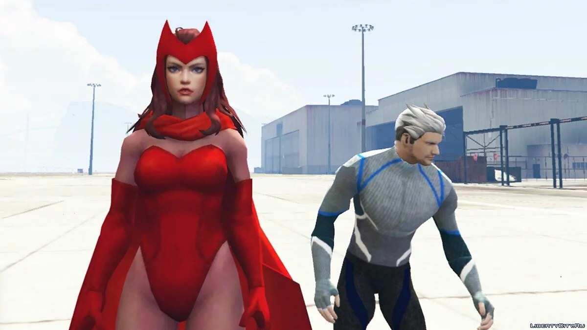 Scarlet Witch from "Avengers Endgame" / GTA 5