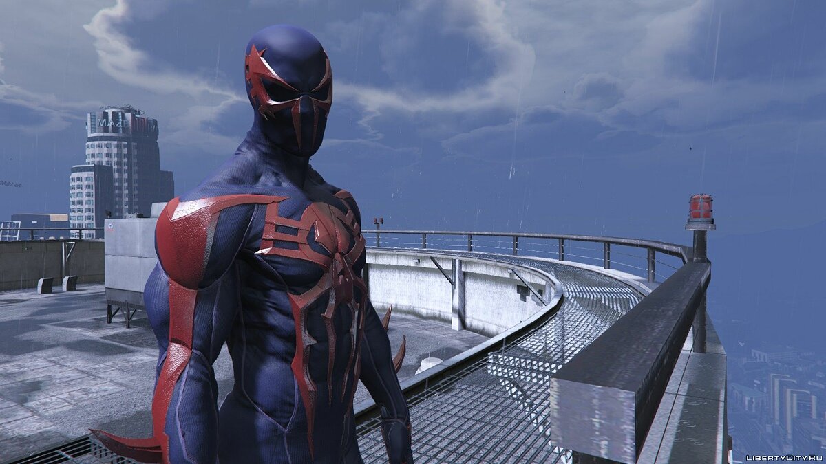 Download Spiderman 2099 PS4 For GTA 5