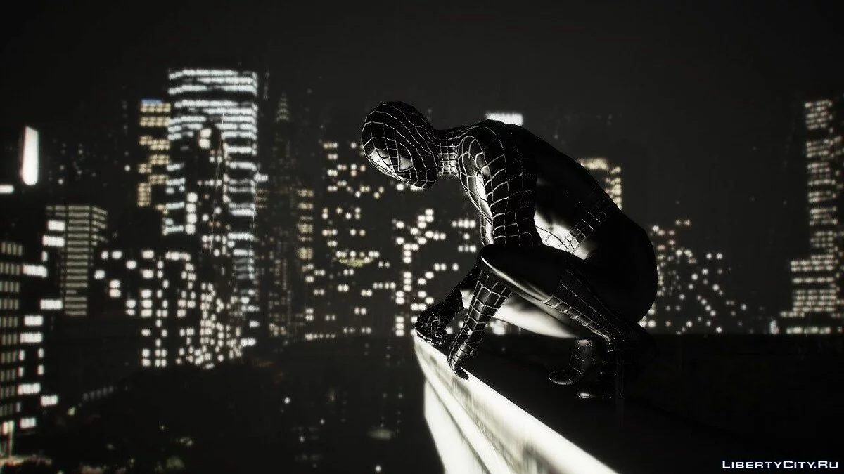 Homem-Aranha com traje negro / GTA 5