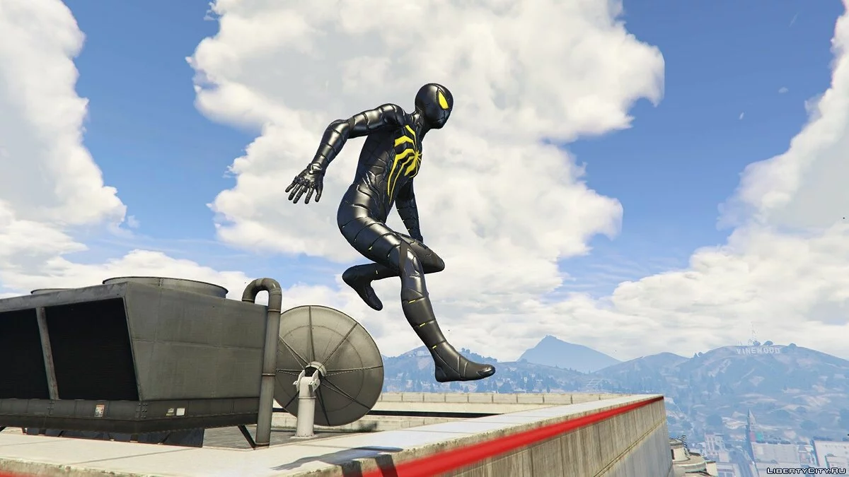 Spider-Man en traje de Anti-Ock (PS4) [Add-on-Ped] 1.0 / GTA 5