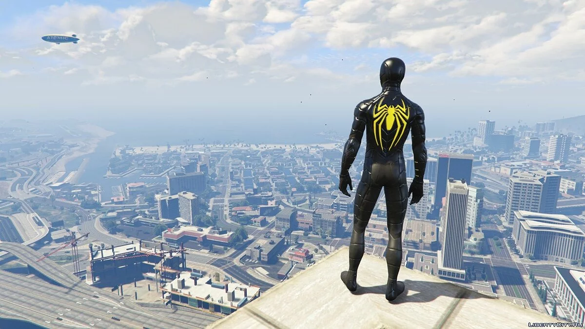 Spider-Man en traje de Anti-Ock (PS4) [Add-on-Ped] 1.0 / GTA 5