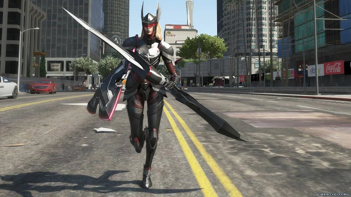 Capitão América - Sharon Rogers / GTA 5