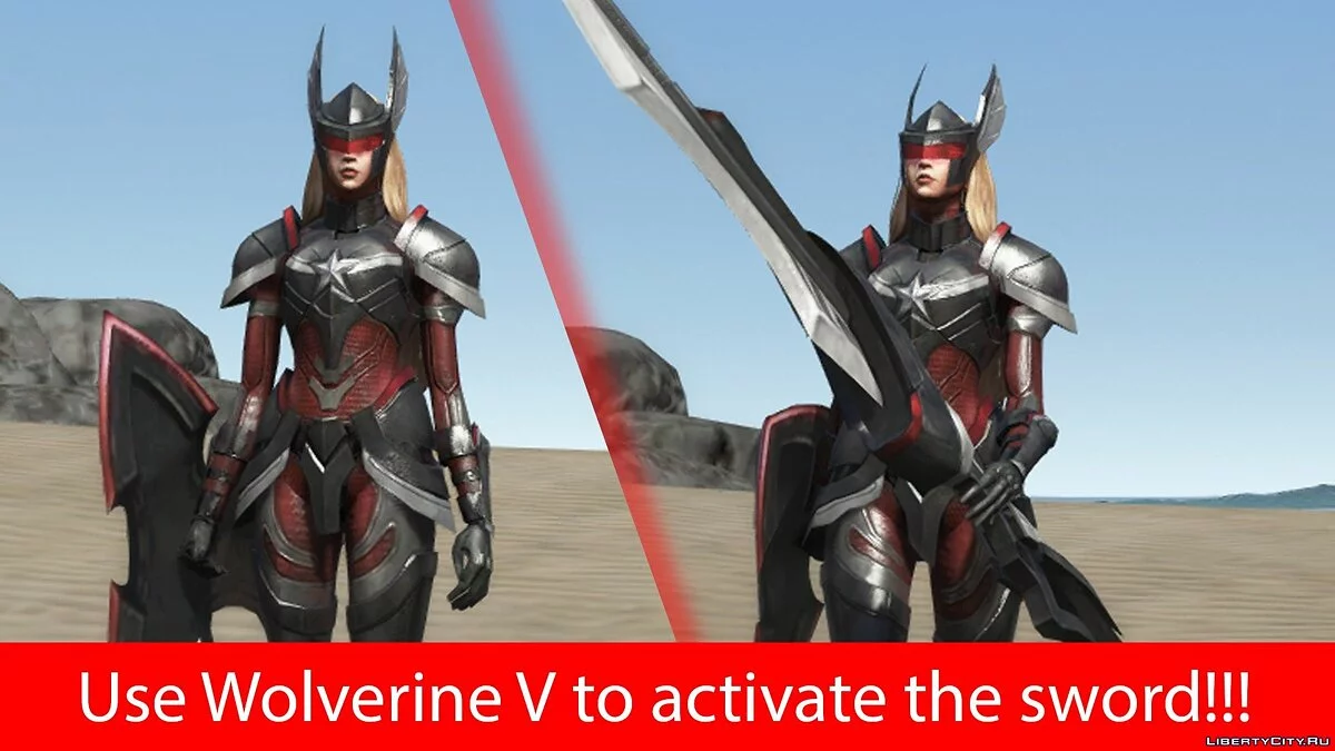 Capitão América - Sharon Rogers / GTA 5