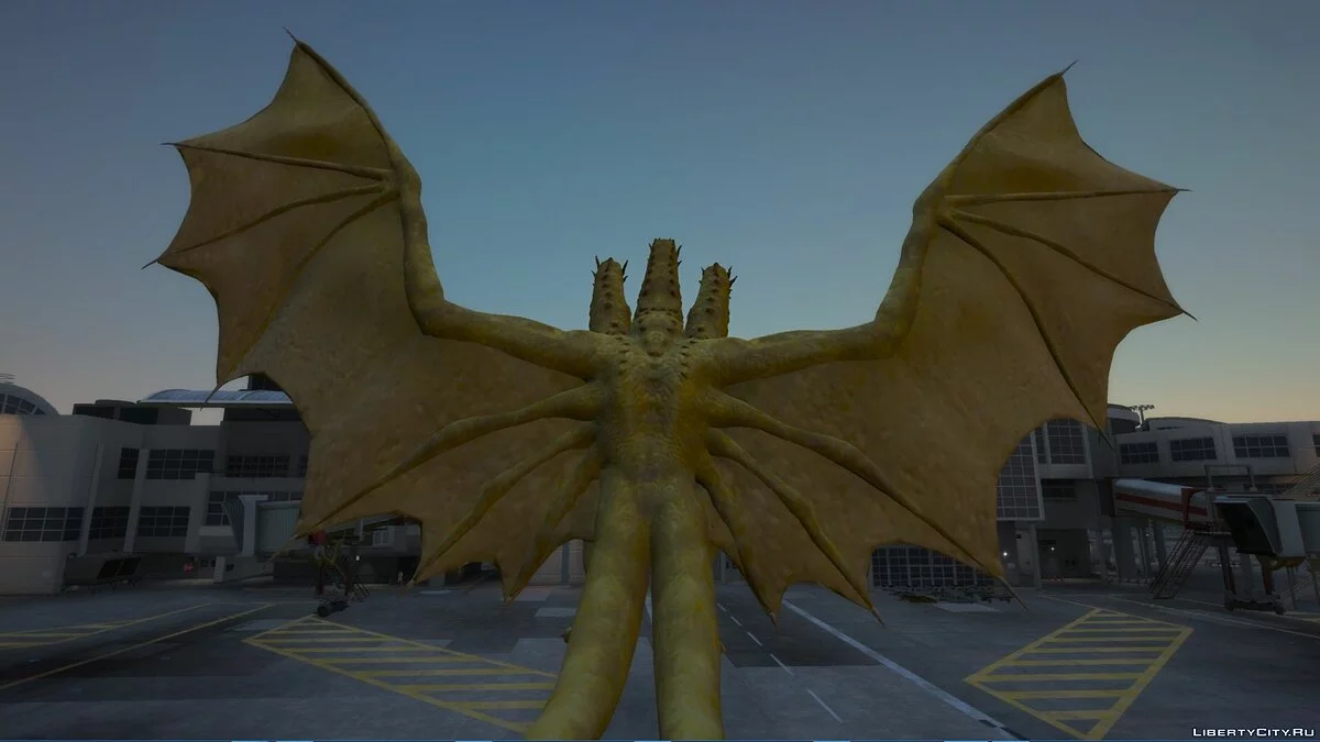 King Ghidorah from Godzilla 2019 / GTA 5
