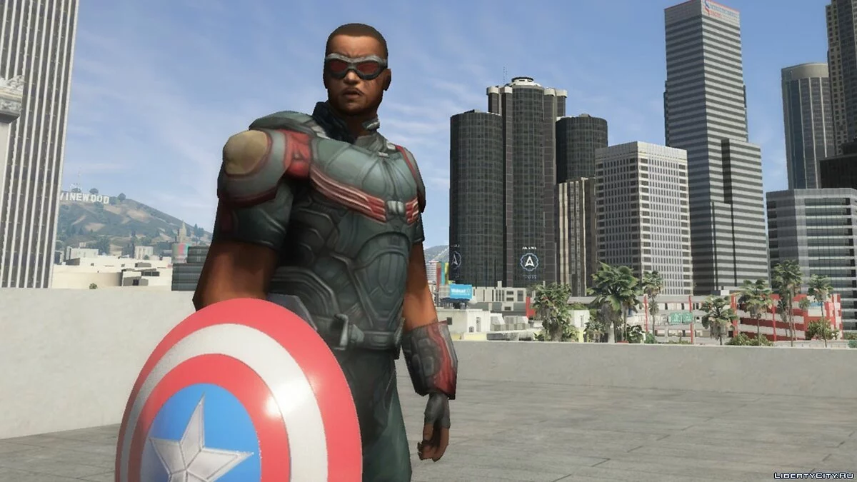 Falcon from Marvel Future Fight / GTA 5