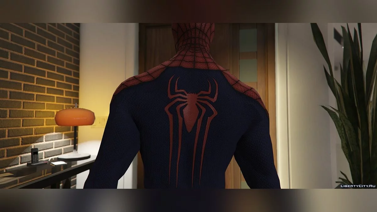 Spider-Man del juego The Amazing Spider-Man 2 / GTA 5