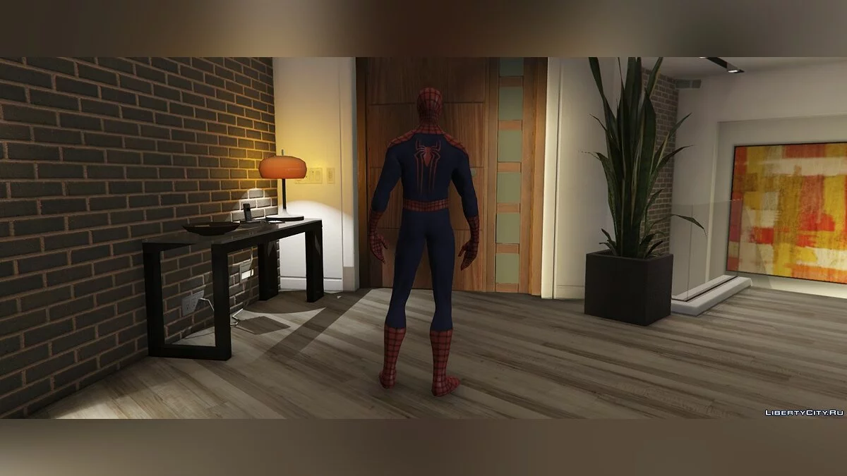 Spider-Man del juego The Amazing Spider-Man 2 / GTA 5