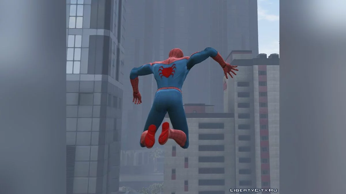 Spider-Man from PS4 - Classic Suit / GTA 5