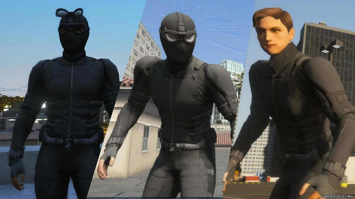隐形斗篷蜘蛛侠来自《蜘蛛侠:英雄远征》 / GTA 5