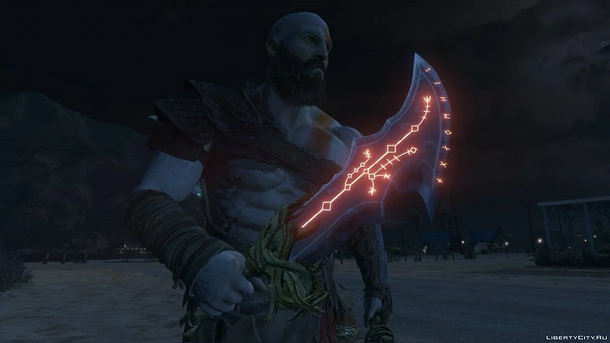 Kratos du jeu God of War / GTA 5