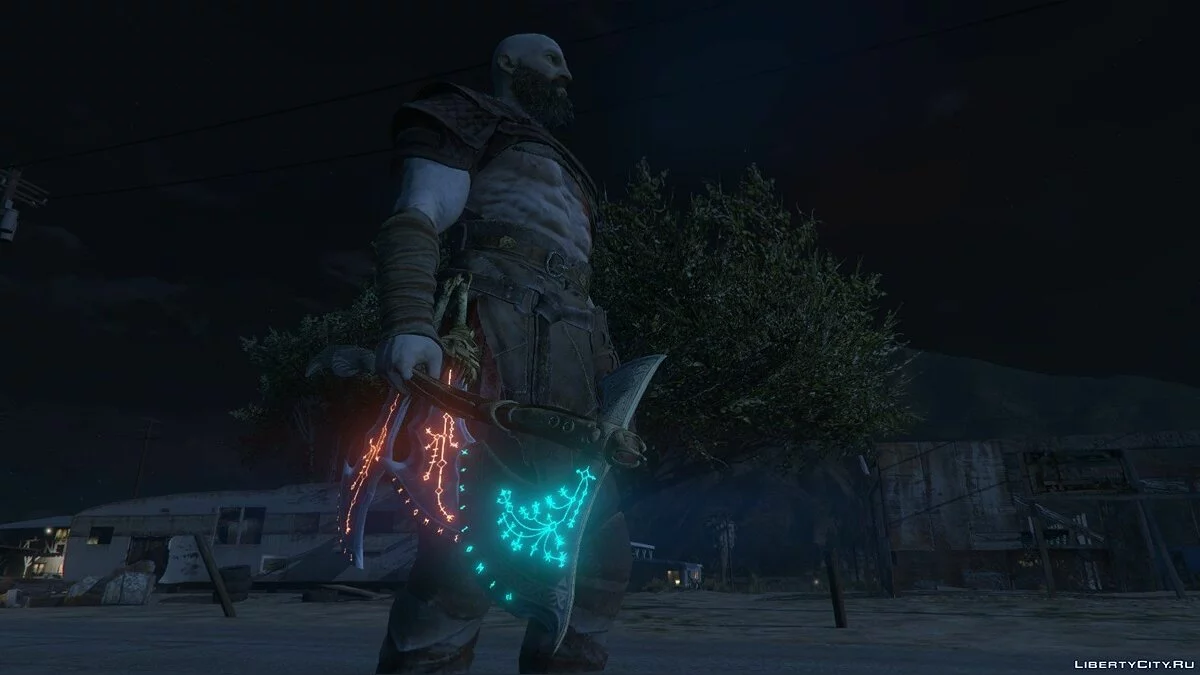 Kratos du jeu God of War / GTA 5