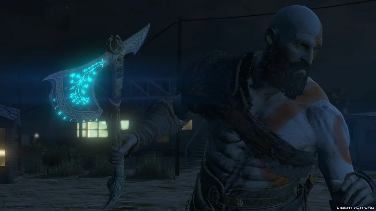 Kratos du jeu God of War / GTA 5