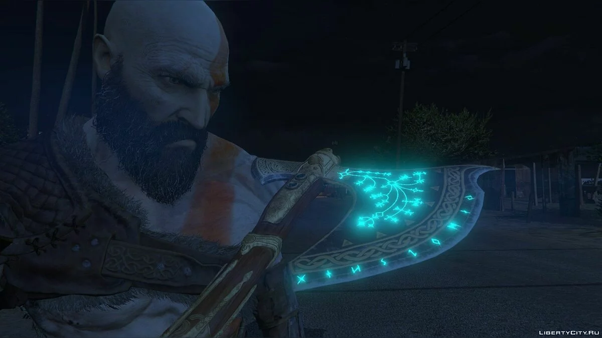 Kratos du jeu God of War / GTA 5