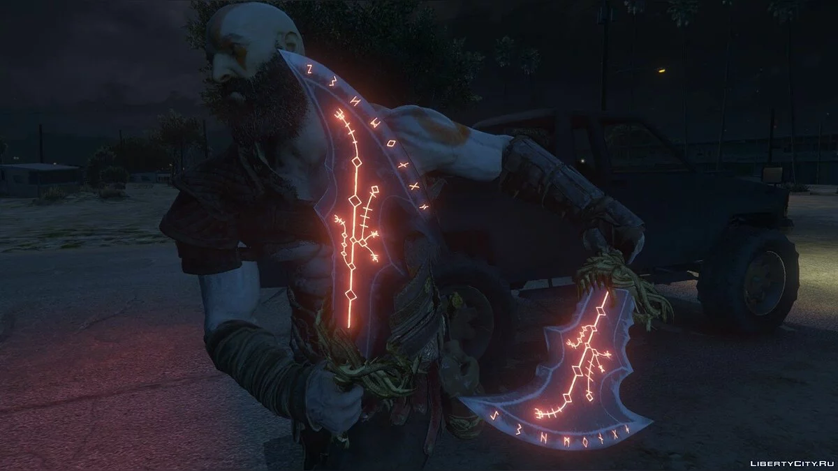 Kratos du jeu God of War / GTA 5