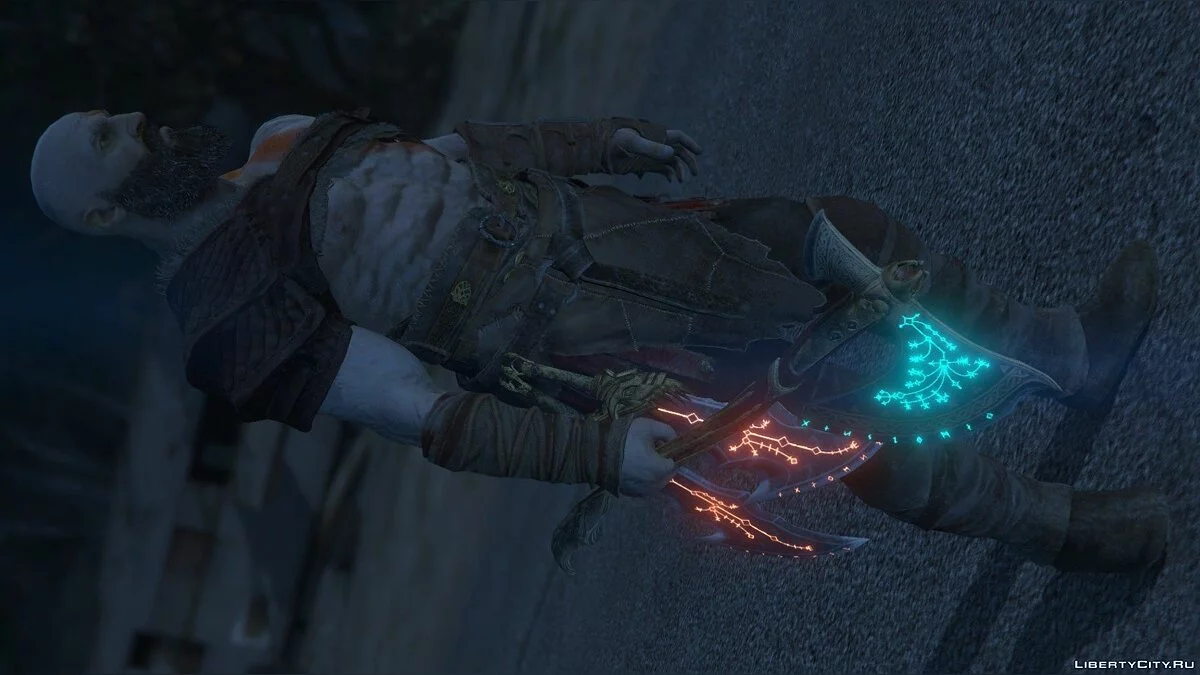 Kratos du jeu God of War / GTA 5