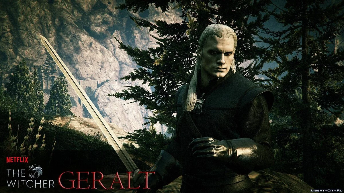Netflix : Le Sorceleur | Geralt / GTA 5