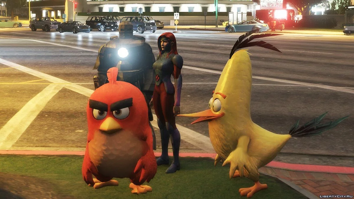 Red d'Angry Birds / GTA 5